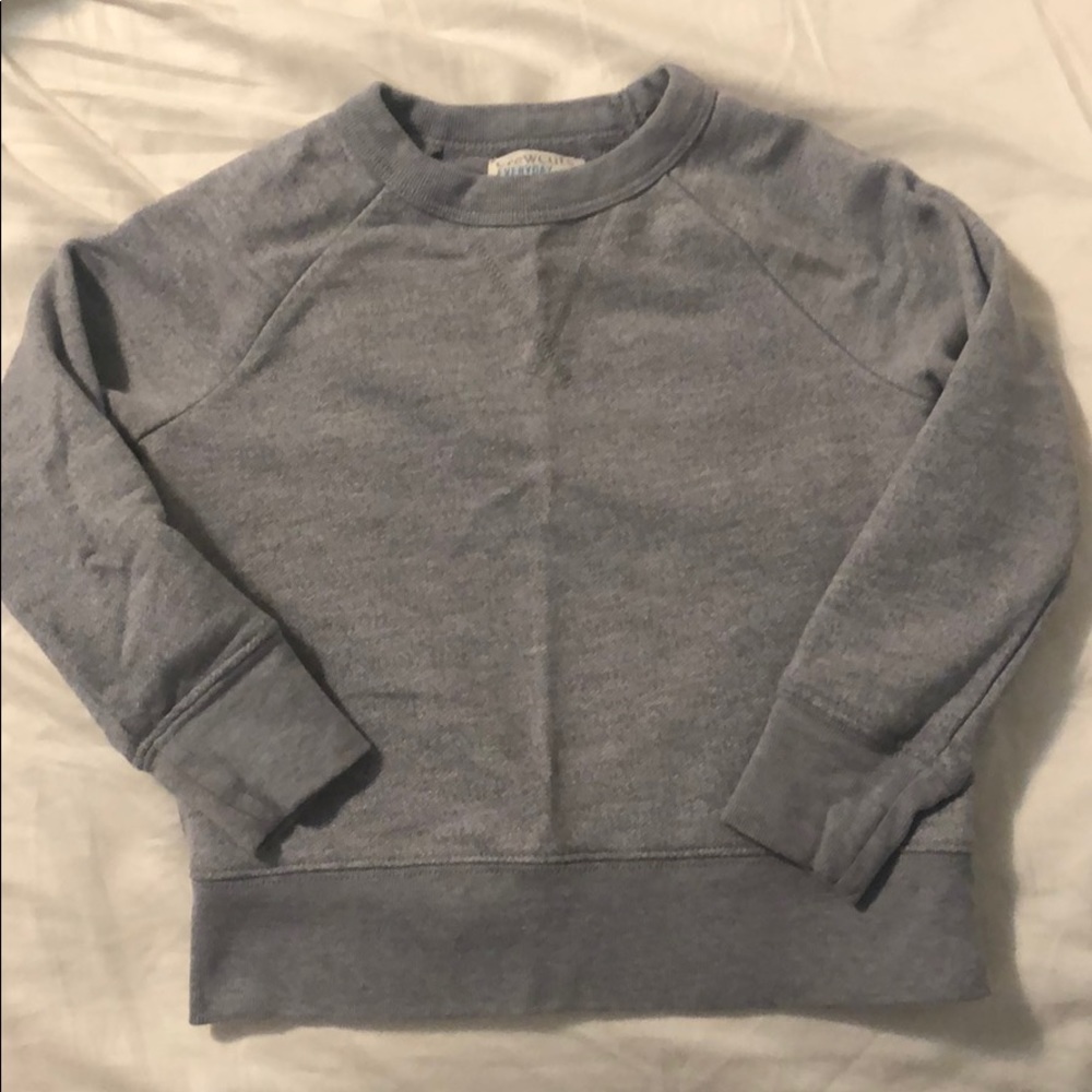 Gray crew cuts sweatshirt